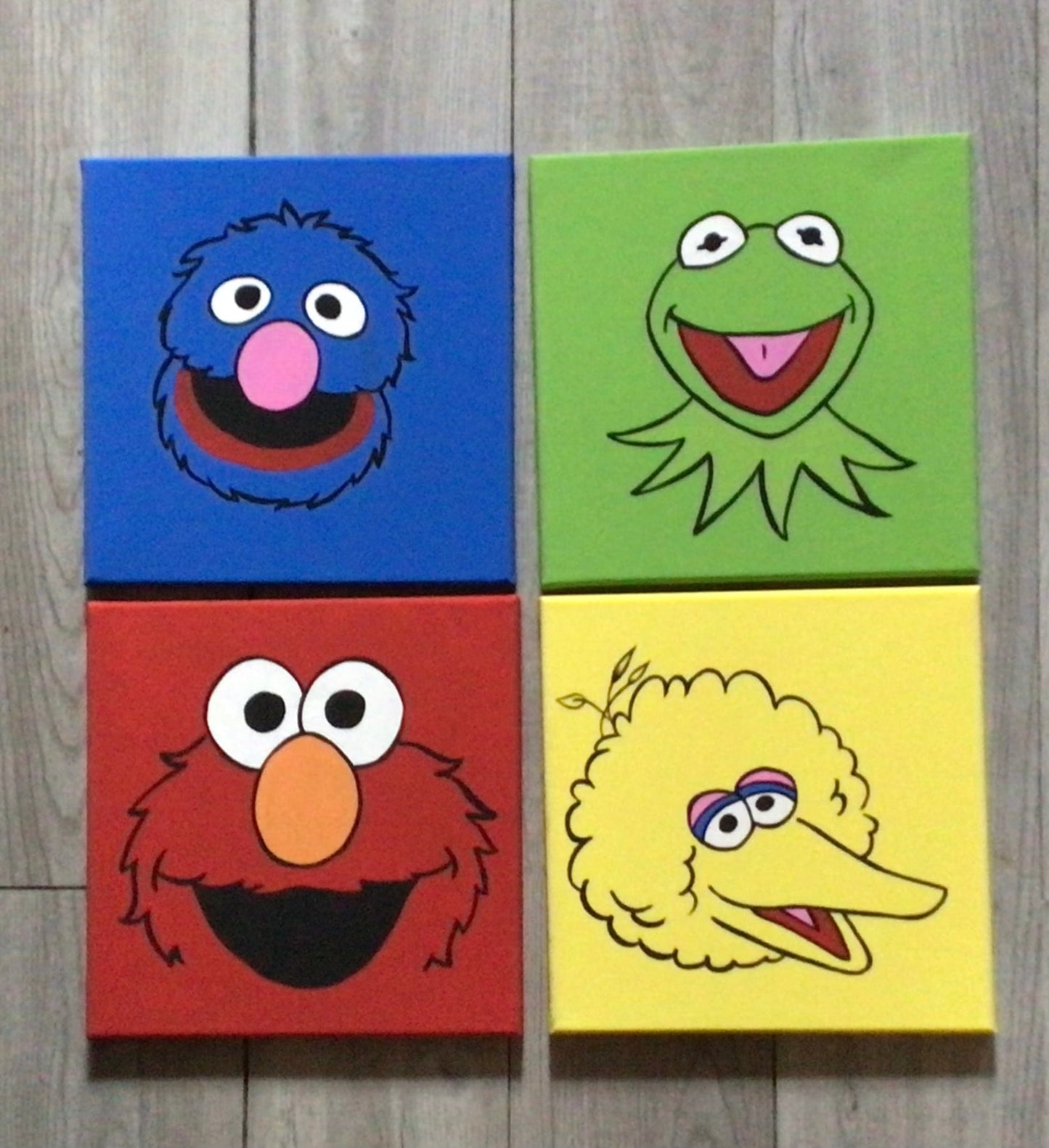 Sesame Street Canvas Art