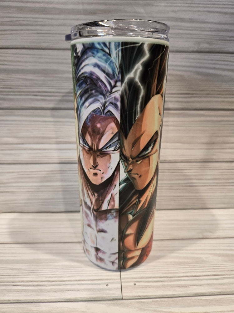 Glow in the Dark Dragon Z Anime Tumbler
