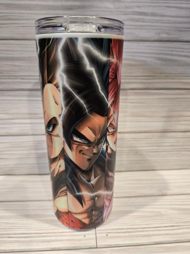Glow in the Dark Dragon Z Anime Tumbler