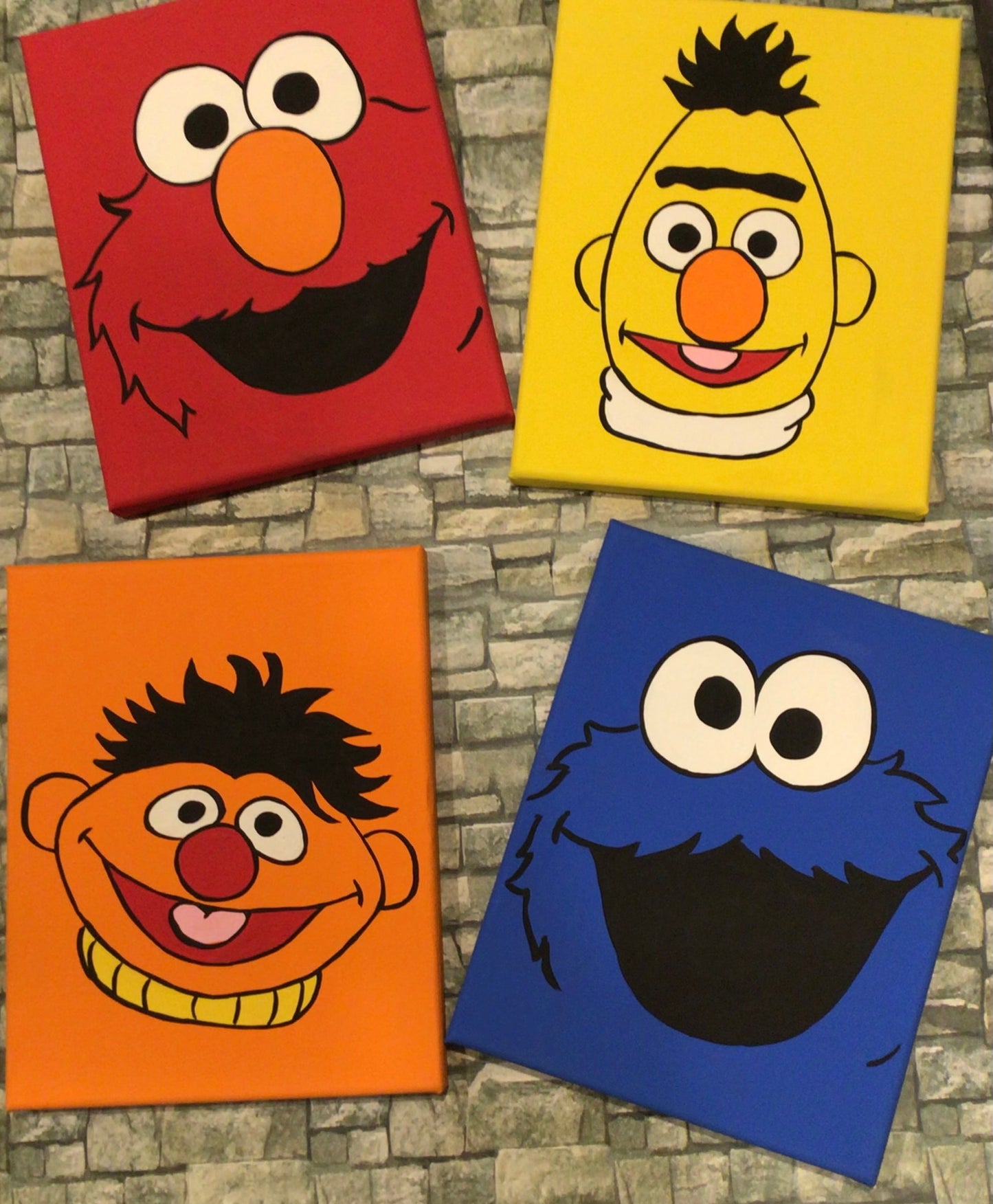 Sesame Street Canvas Art