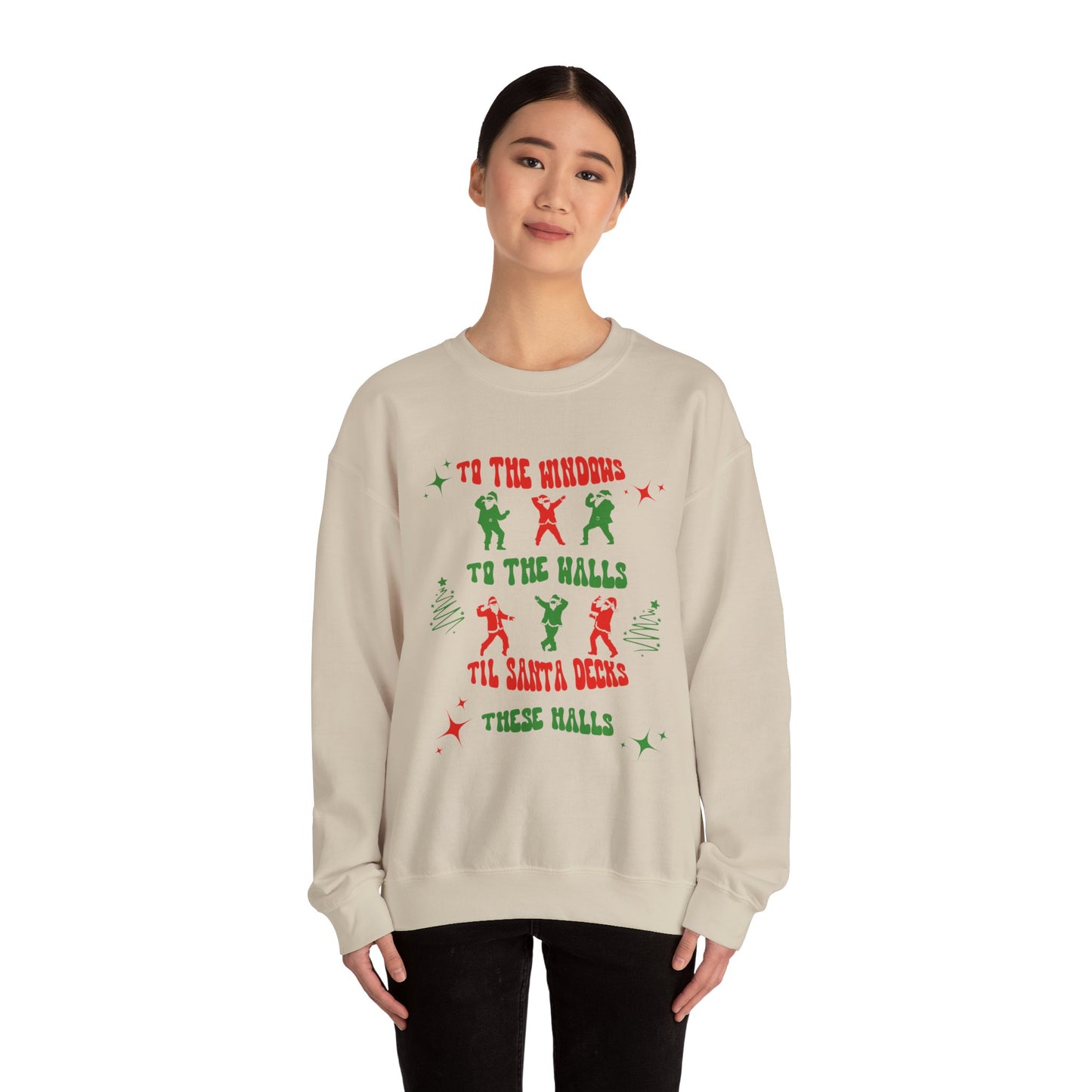 Funny Christmas Sweatshirt - Unisex Crewneck