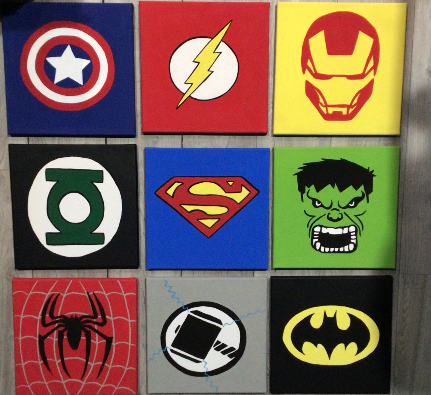 Superhero Canvas