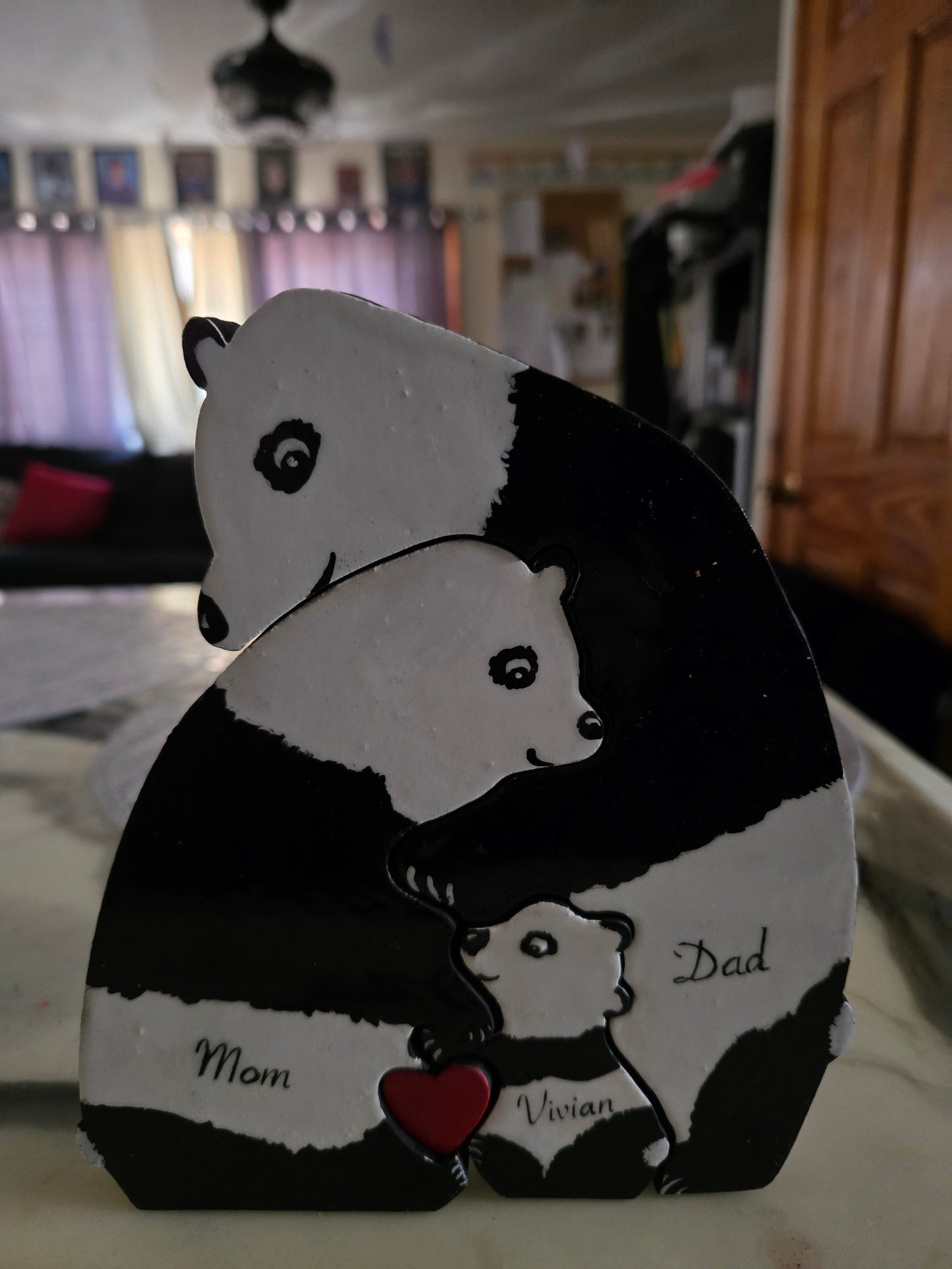 Panda Family Puzzle
