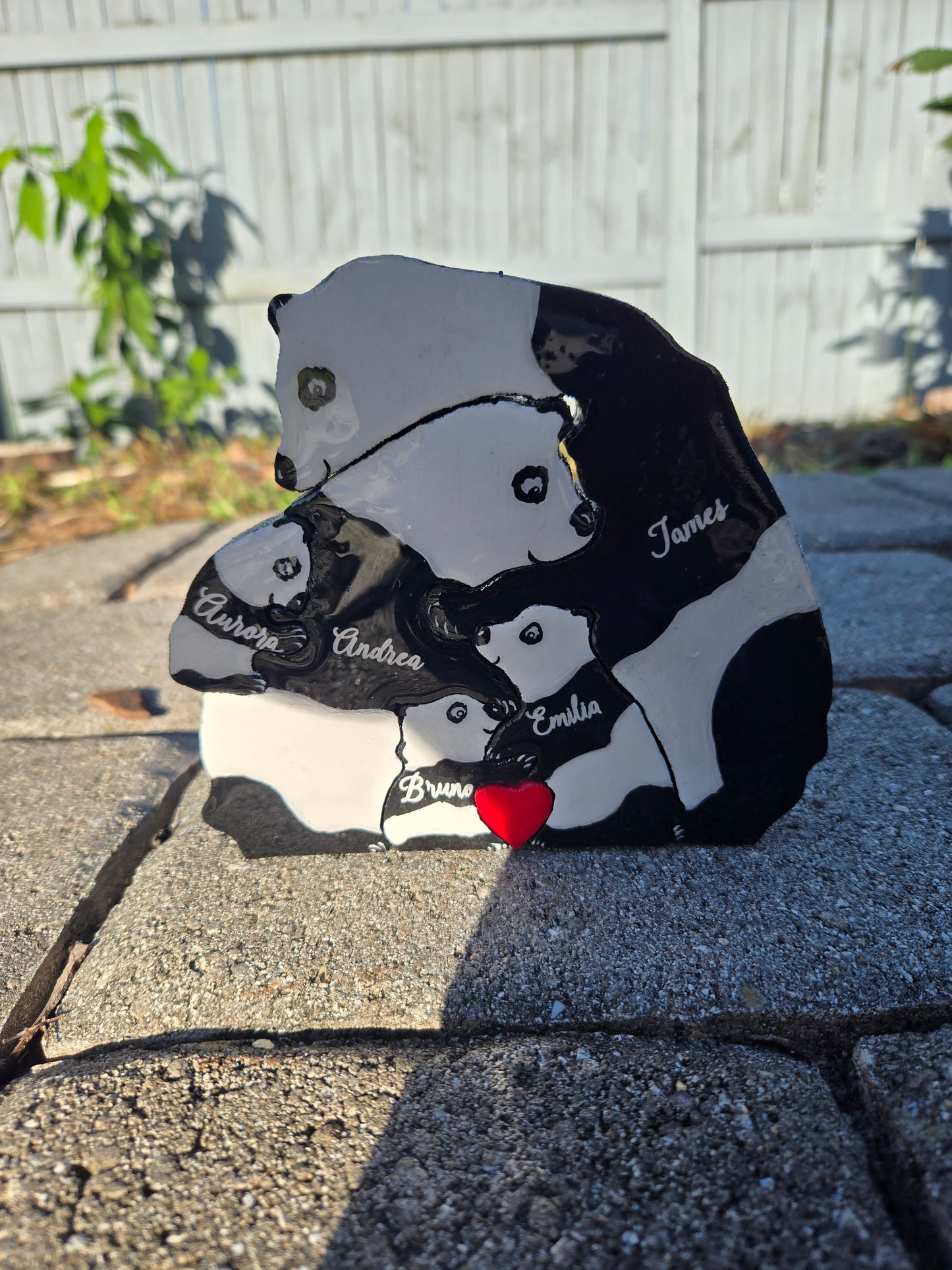 Panda Family Puzzle