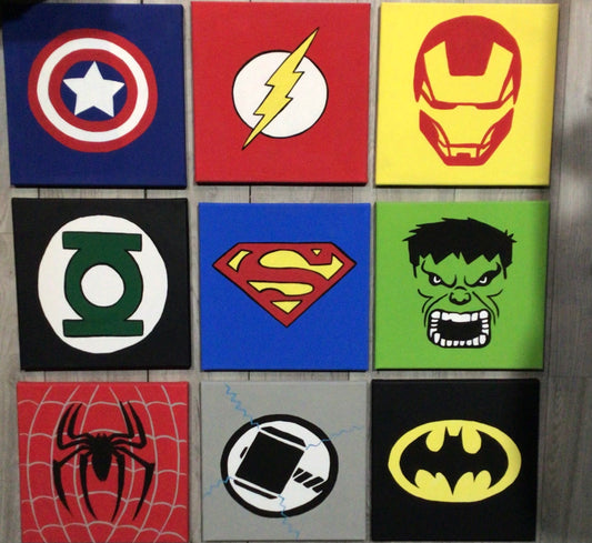 Superhero Canvas