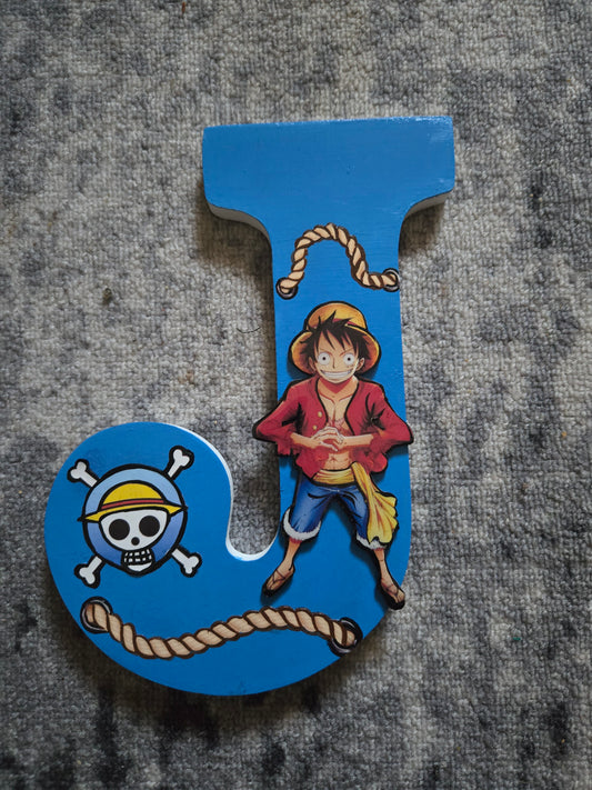 Anime One Piece Letters